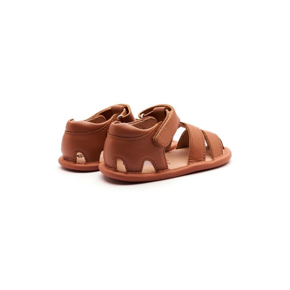Old Soles Tan Leather Fisherman Sandals - Picture 3 of 5